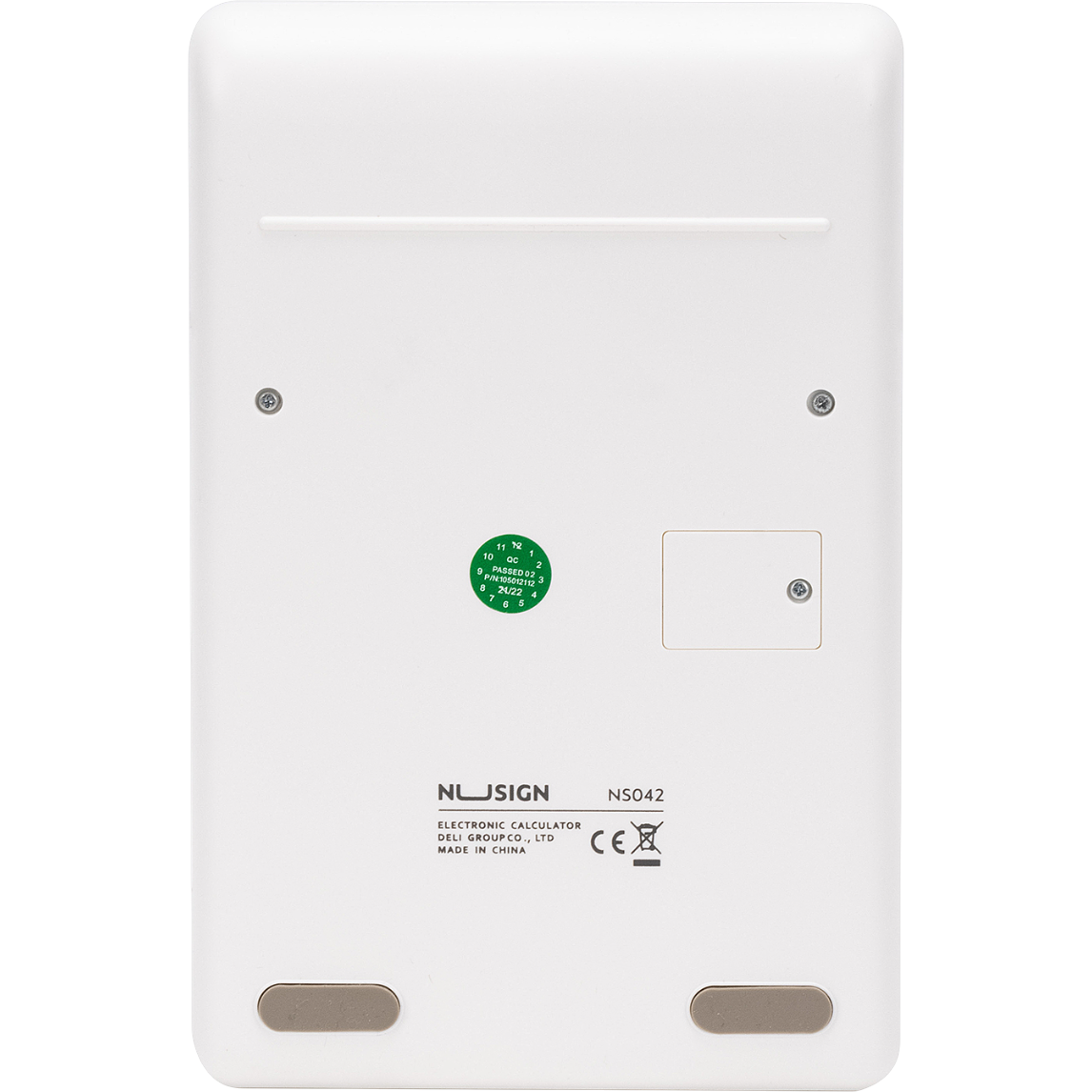Калькулятор Deli Nusign ENS042 White - ENS042WHITE - фото 4