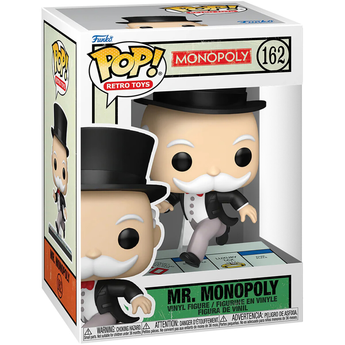 Фигурка Funko POP! Retro Toys Monopoly Mr Monopoly (Pass Go) - 86538 - фото 2