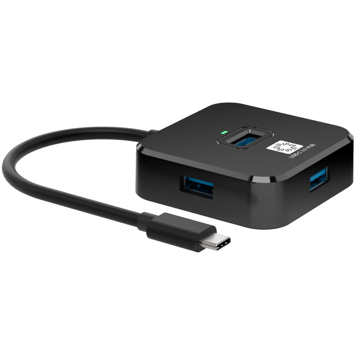 USB-концентратор 5bites HB34C-316BK Black