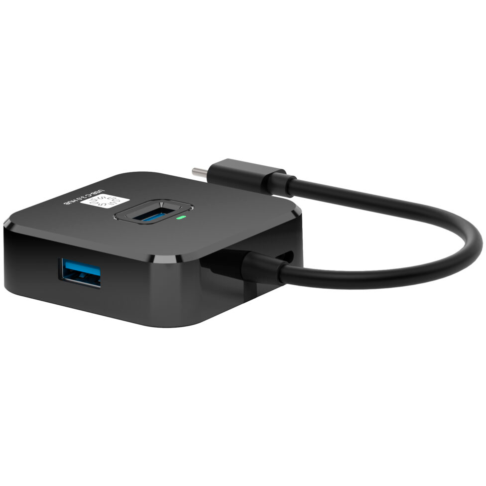 USB-концентратор 5bites HB34C-316BK Black - фото 2