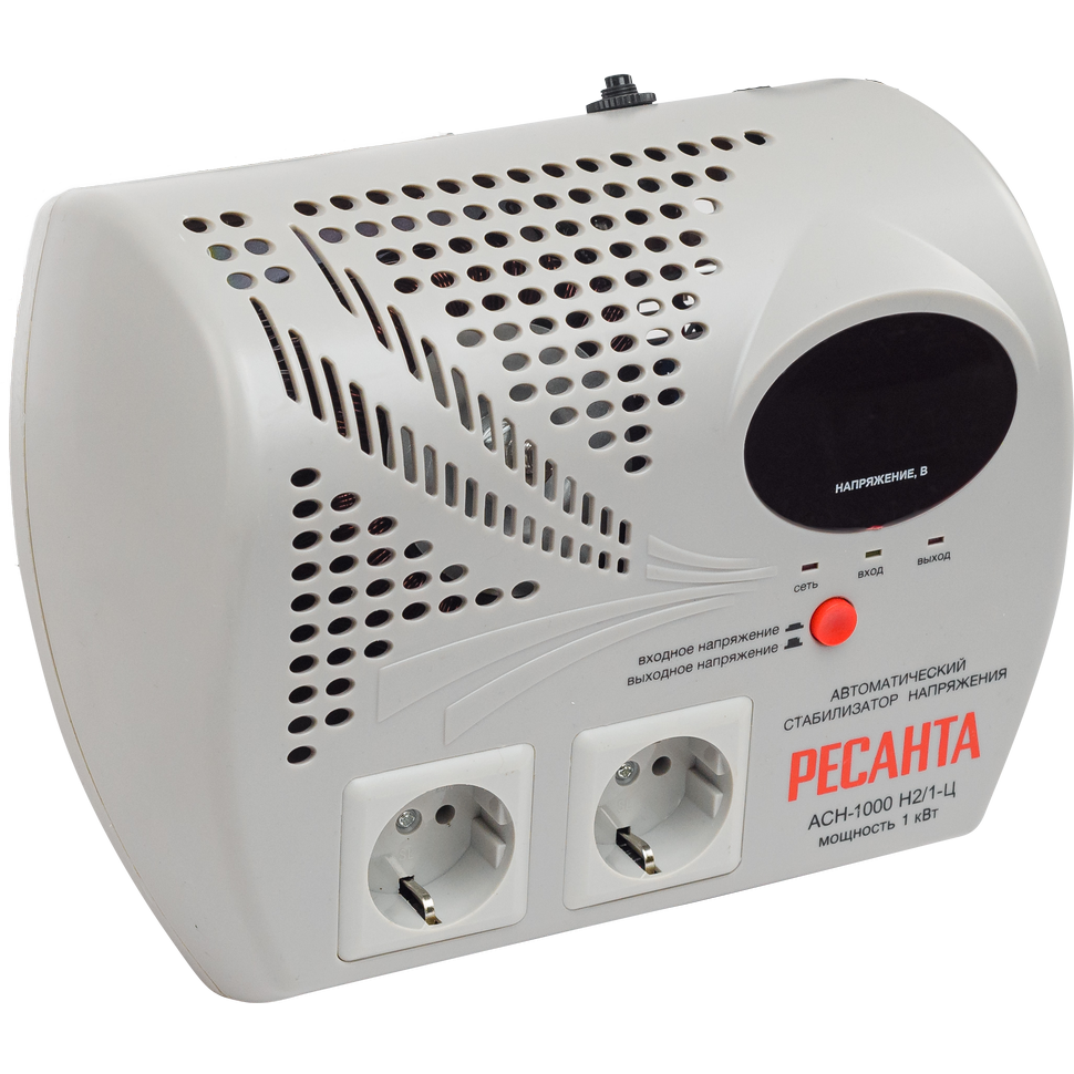 Стабилизатор напряжения Ресанта АСН 1000 Н2/1-Ц - 63/6/13