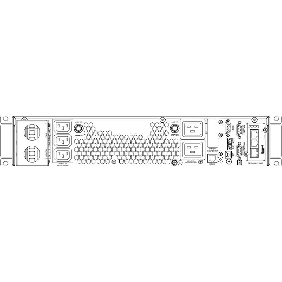 ИБП Бастион SKAT-UPS 6000-RACK-ON P3 - 8776 - фото 4