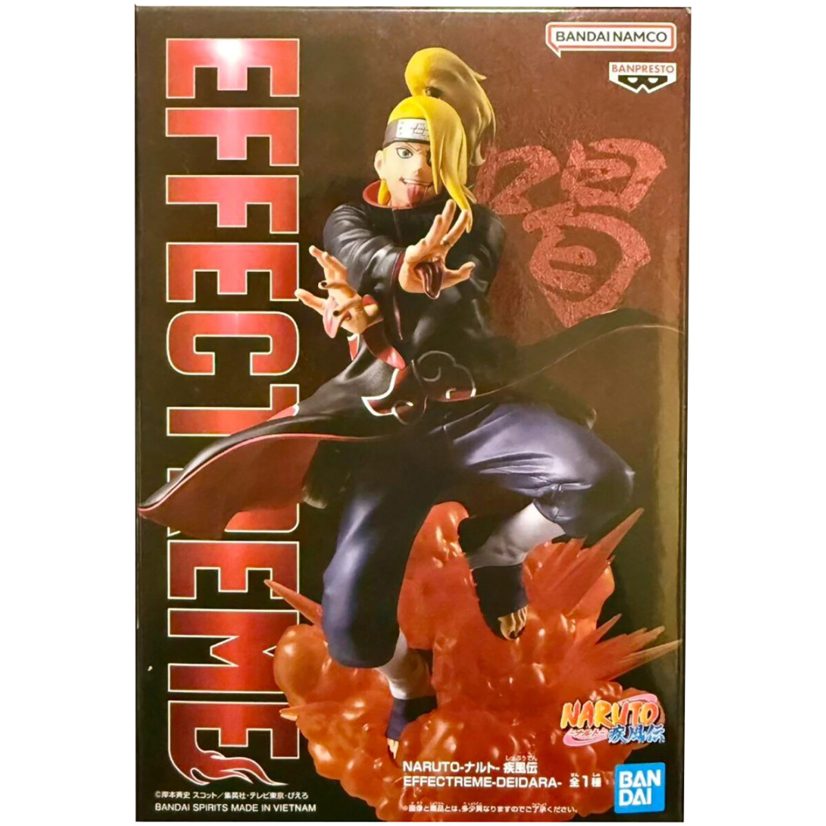 Фигурка Banpresto Naruto Shippuden Deidara Effectreme - BP29064P - фото 5