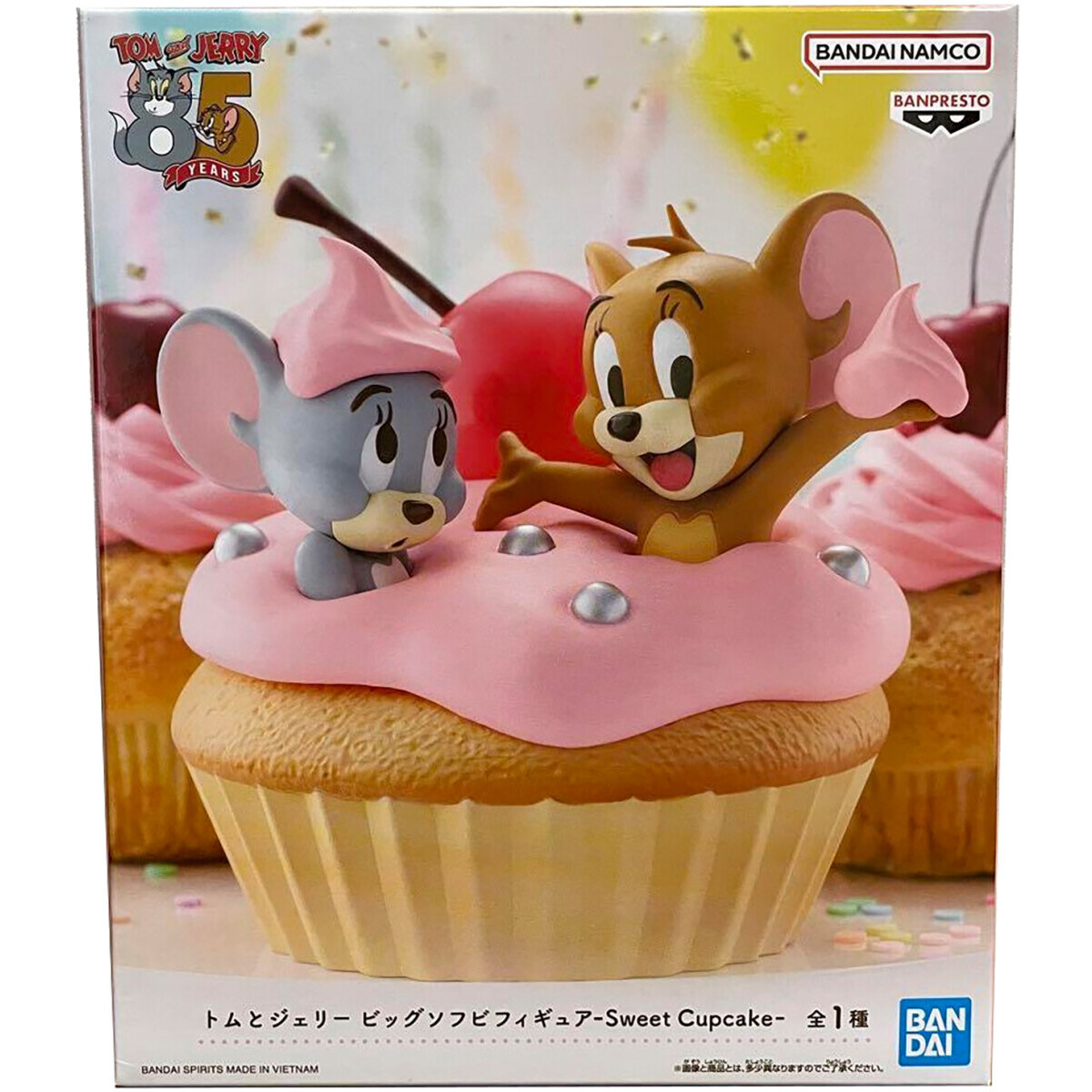 Фигурка Banpresto Tom & Jerry Soft Vinyl Jerry & Tuffy - BP29162P - фото 2