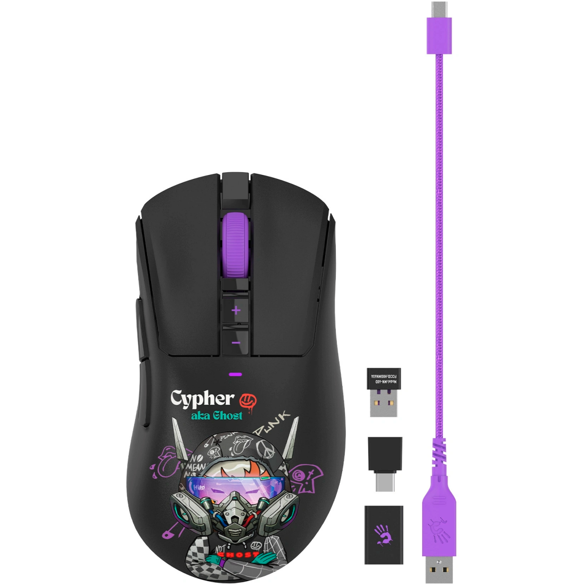 Мышь Bloody R73 Ultra Duo Cypher Ghost - фото 11