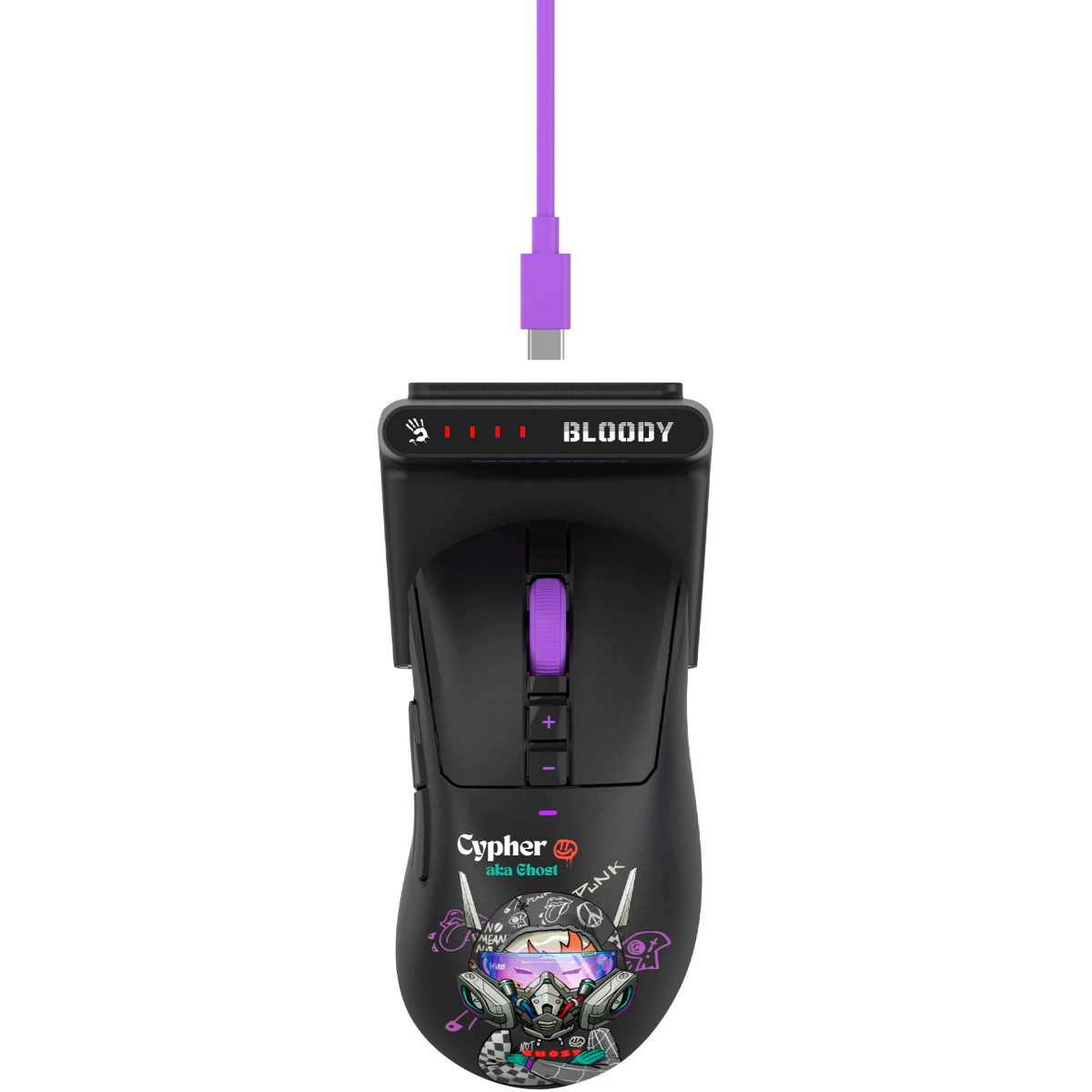 Мышь Bloody R73 Ultra Duo Cypher Ghost - фото 16