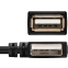 Кабель удлинительный USB A (M) - USB A (F), 0.15м, ExeGate EX-CC-USB2-AMAF-0.15L - EX299703RUS - фото 3