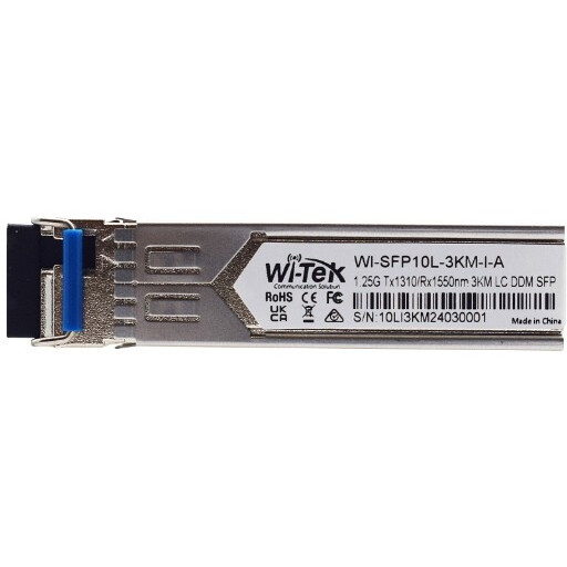 Трансивер Wi-Tek WI-SFP10L-3KM-I, 2 шт.