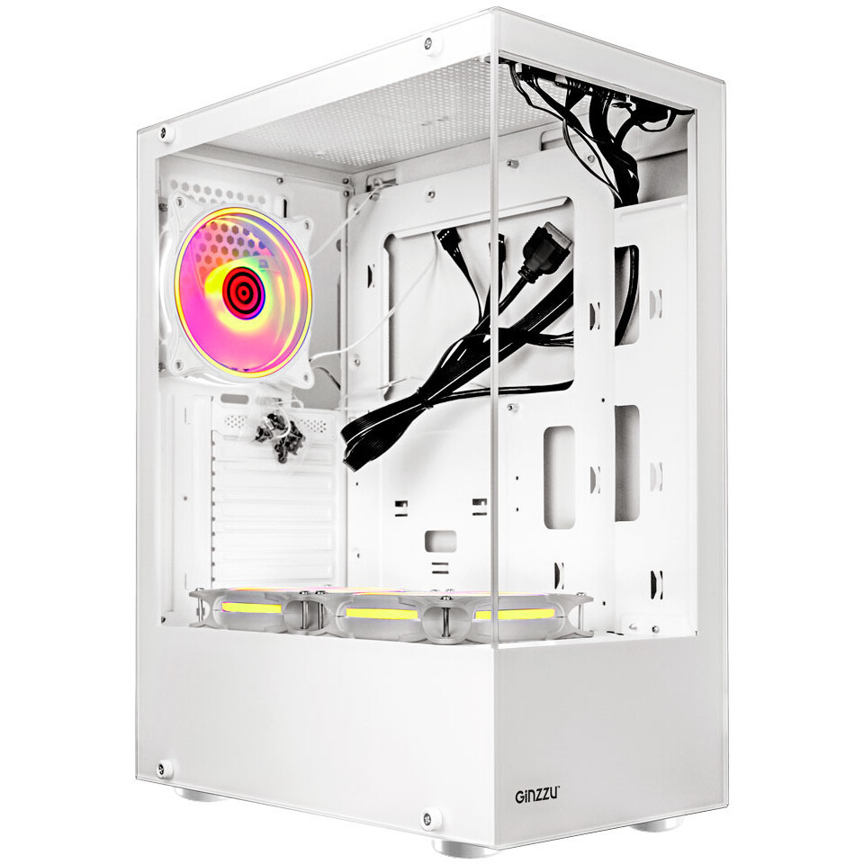 Корпус Ginzzu CL310 White