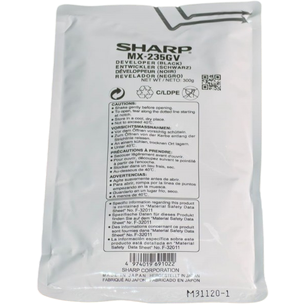 Девелопер Sharp MX235GV Black