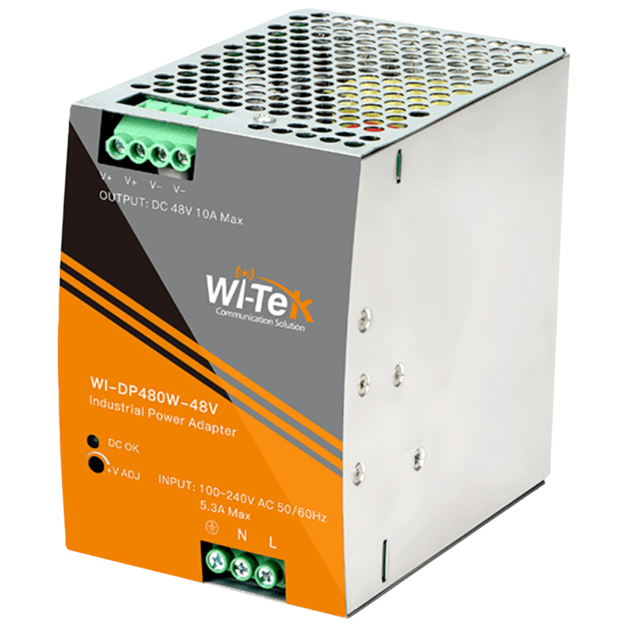 Блок питания Wi-Tek WI-DP480W-48V