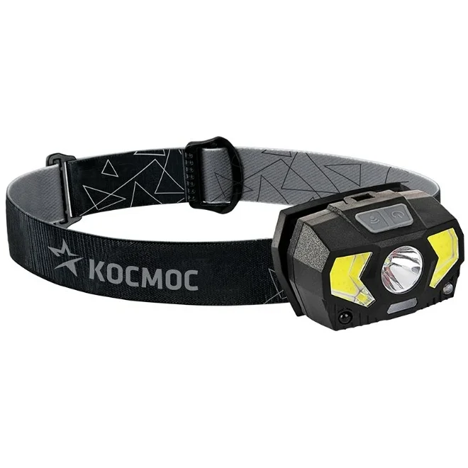 Фонарь налобный КОСМОС KocHuntHelper5W