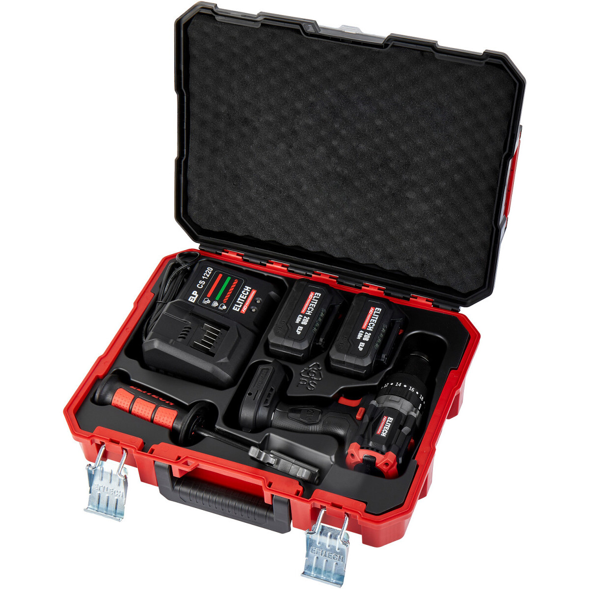 Дрель-шуруповёрт Elitech CD 20BL2 (E2201.042.02) - 205728 - фото 14