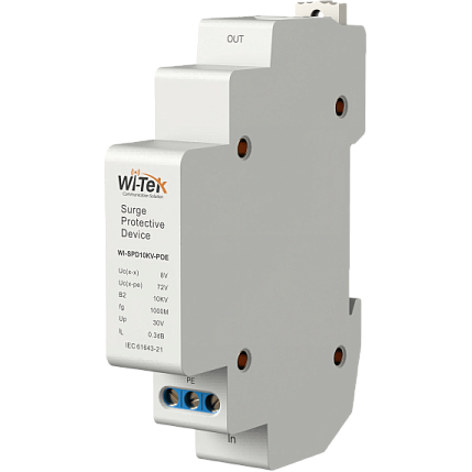 Грозозащита Wi-Tek WI-SPD10KV-POE
