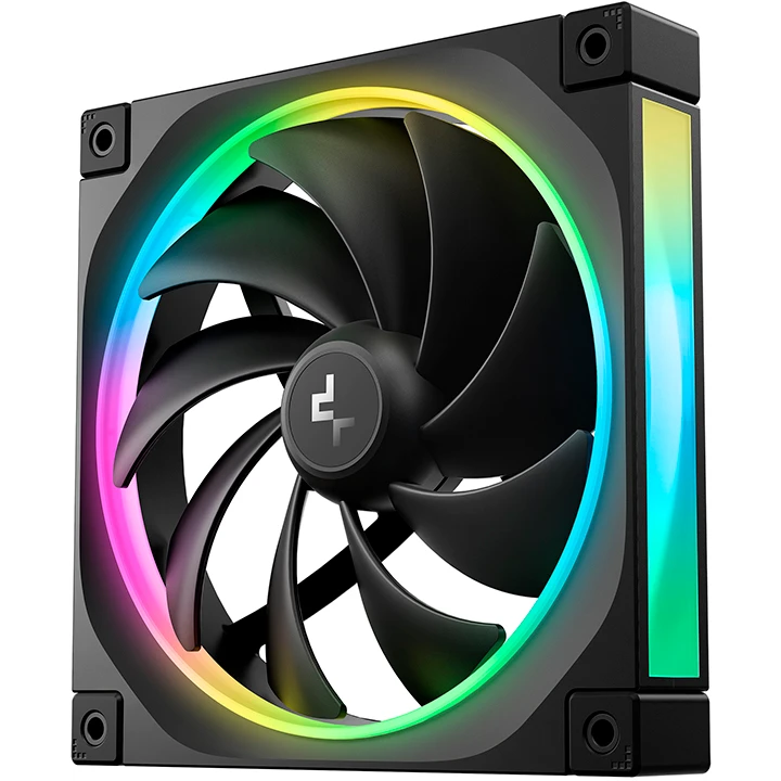 Вентилятор для корпуса DeepCool FL14 (3 шт.) - R-FL14-BKAPN3-G - фото 2