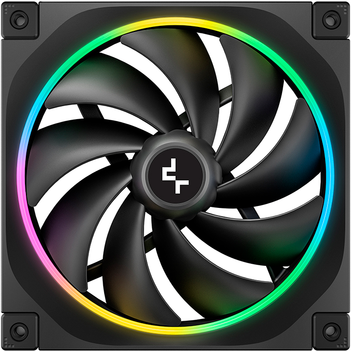 Вентилятор для корпуса DeepCool FL14 (3 шт.) - R-FL14-BKAPN3-G - фото 3