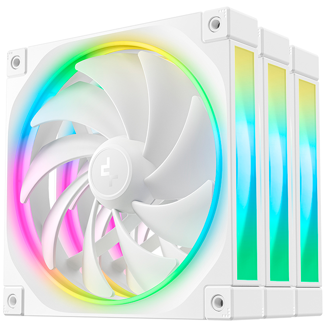 Вентилятор для корпуса DeepCool FL14 WH (3 шт.)