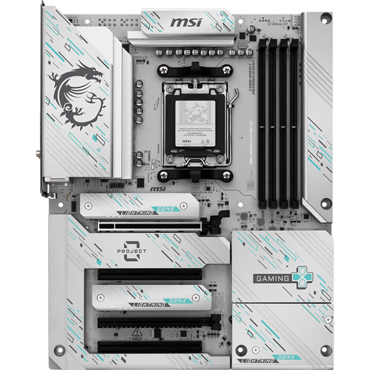 Материнская плата MSI B850 GAMING PLUS WIFI PZ