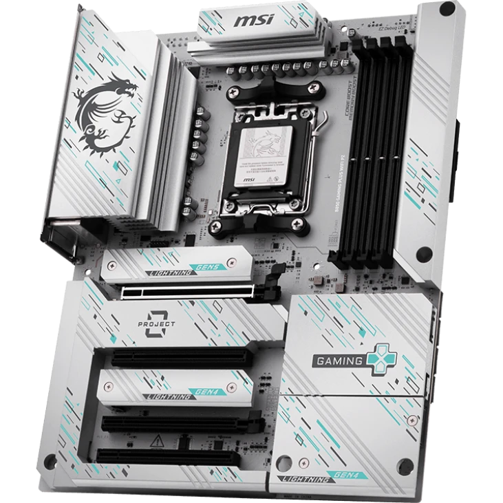 Материнская плата MSI B850 GAMING PLUS WIFI PZ - фото 3