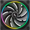 Вентилятор для корпуса DeepCool FL14R - R-FL14R-BKAPN1-G - фото 2