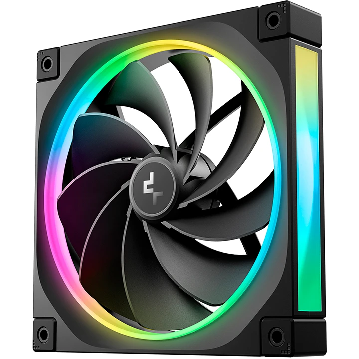 Вентилятор для корпуса DeepCool FL14R (3 шт.) - R-FL14R-BKAPN3-G - фото 2