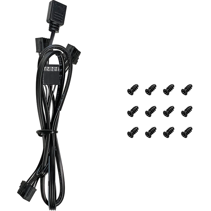 Вентилятор для корпуса DeepCool FL14R (3 шт.) - R-FL14R-BKAPN3-G - фото 6