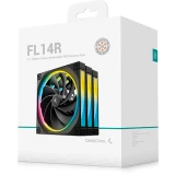 Вентилятор для корпуса DeepCool FL14R (3 шт.) (R-FL14R-BKAPN3-G)