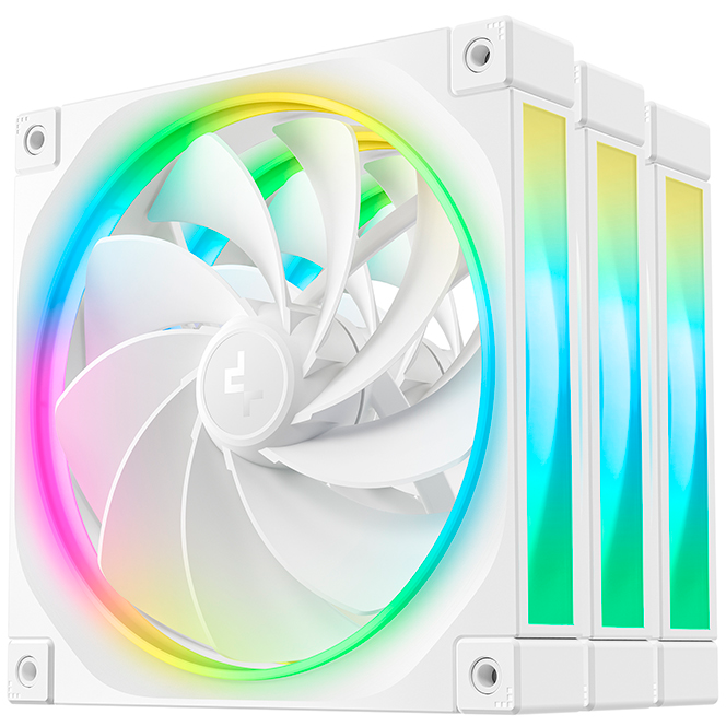 Вентилятор для корпуса DeepCool FL14R WH (3 шт.) - R-FL14R-WHAPN3-G