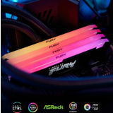 ..... ОЗУ 32Gb DDR4 3200MHz Kingston Fury Beast Black RGB (KF432C16BB2AK4/32) (4x8Gb) (0014/27/70/71)