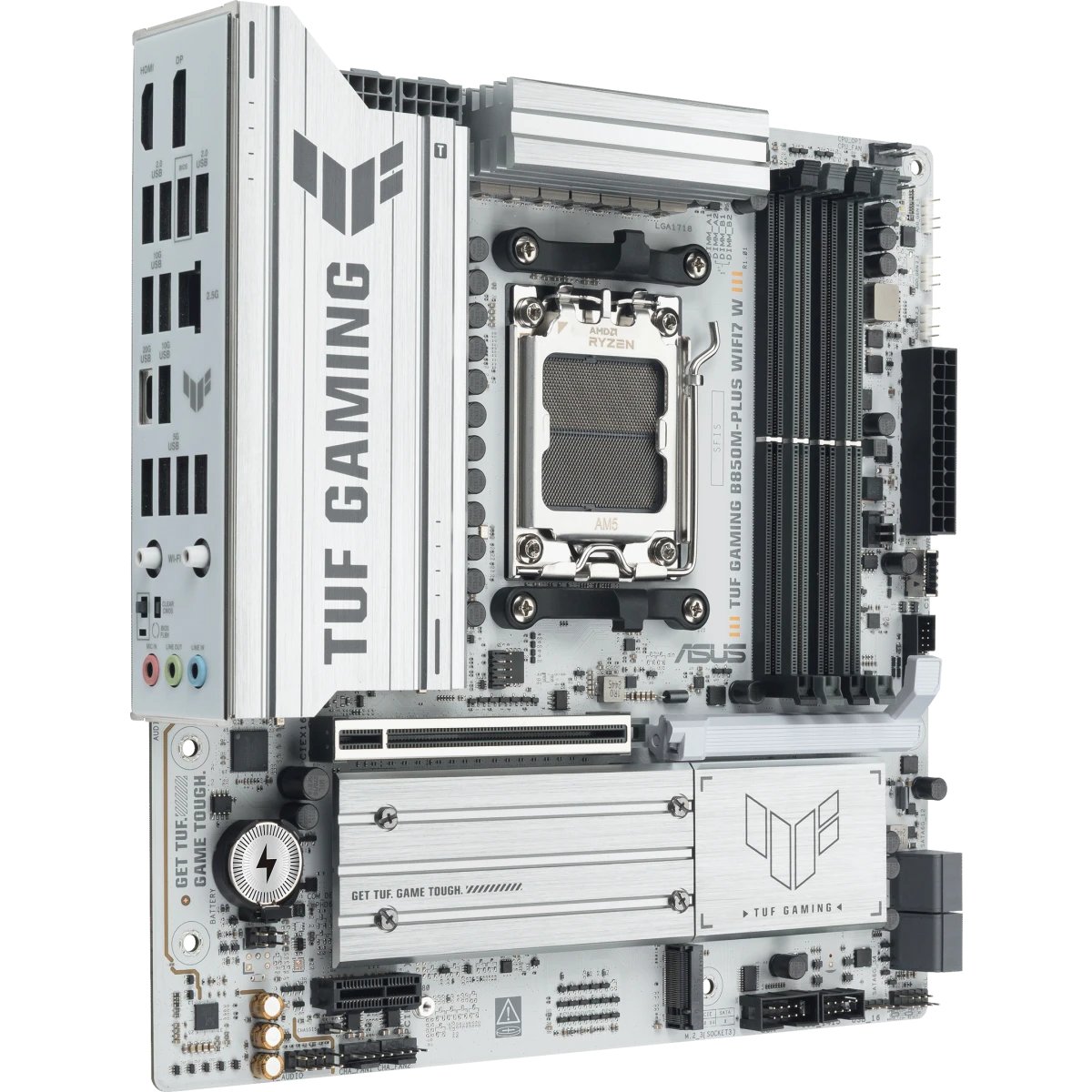 Материнская плата ASUS TUF GAMING B850M-PLUS WIFI7 W - фото 2