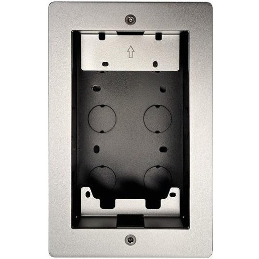 Монтажная коробка Akuvox для R20A/R25A Silver - R20A_R25A_IW_MNTNG_BOX_SL - фото 3