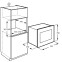 Встраиваемая микроволновая печь Kuppersberg HMF 627 B - 8846 - фото 2