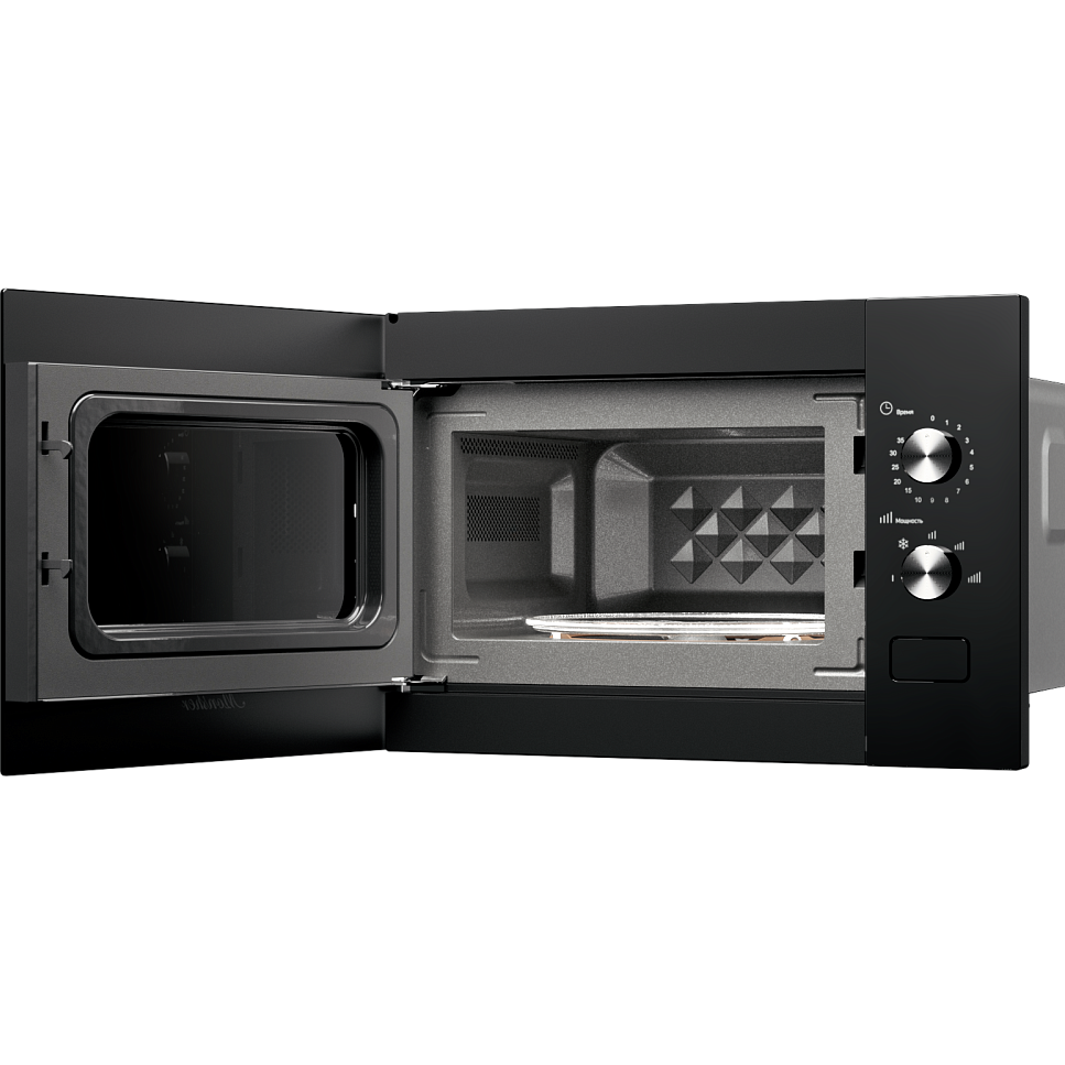 Встраиваемая микроволновая печь Monsher MMH 1015 Noir - фото 4