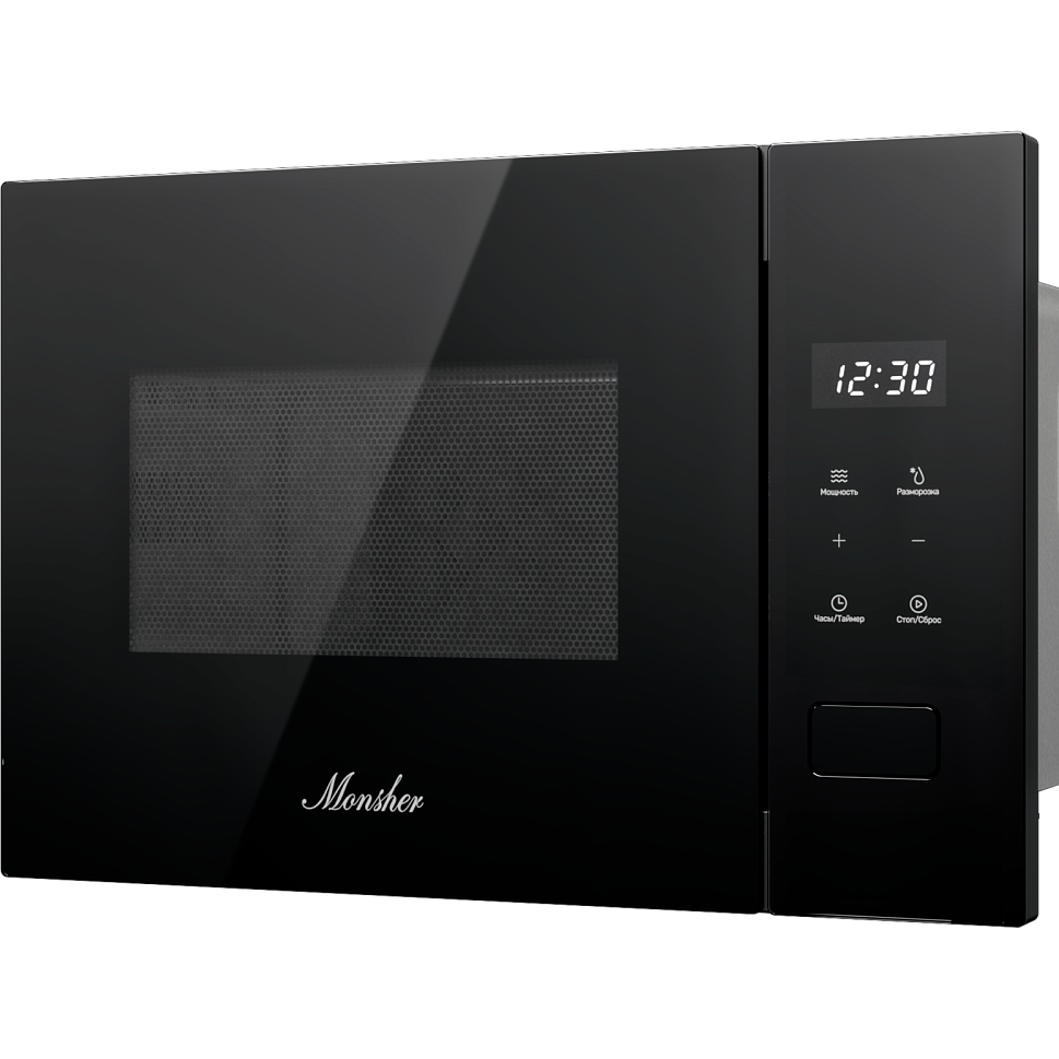 Встраиваемая микроволновая печь Monsher MMH 1115 Noir - фото 3