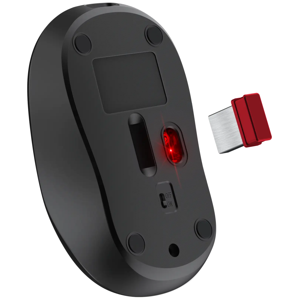 Мышь Defender Slot MS-202 Black (52202) - фото 5