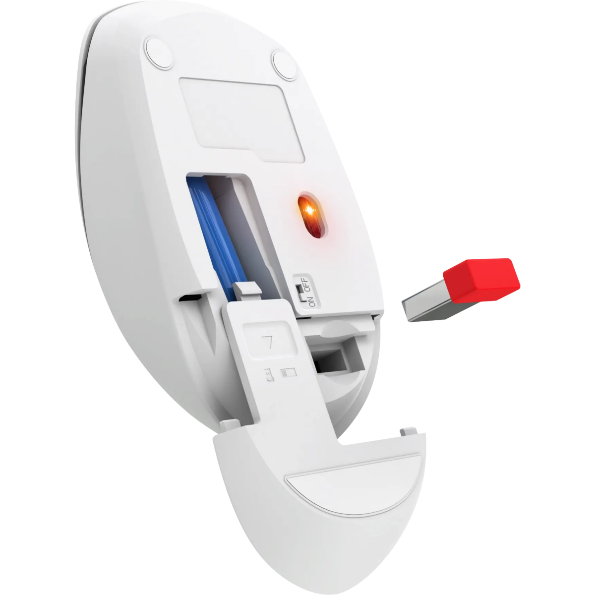 Мышь Defender Velvet MB-406 White (52407) - фото 6