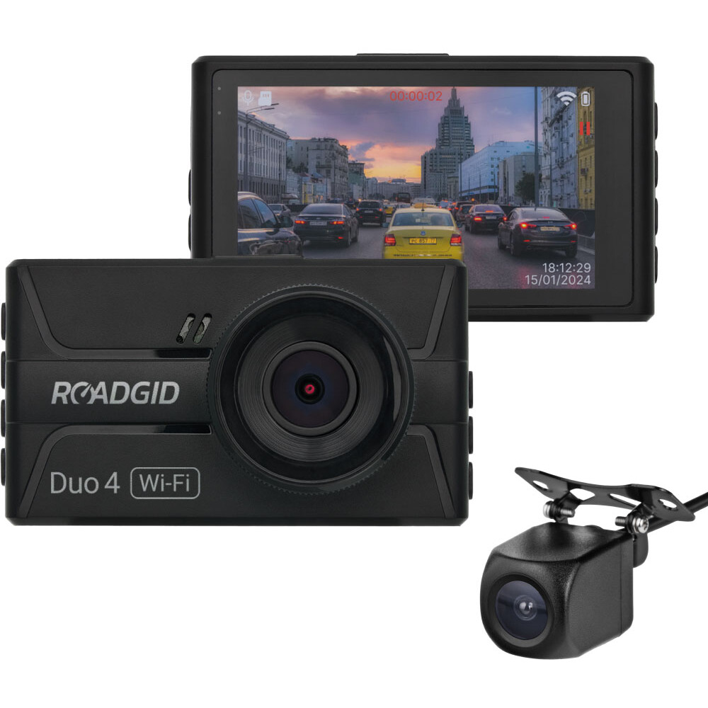 Автомобильный видеорегистратор Roadgid Duo 4 - 1049605