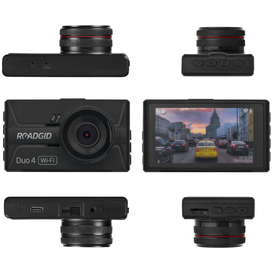 Автомобильный видеорегистратор Roadgid Duo 4 - 1049605 - фото 8