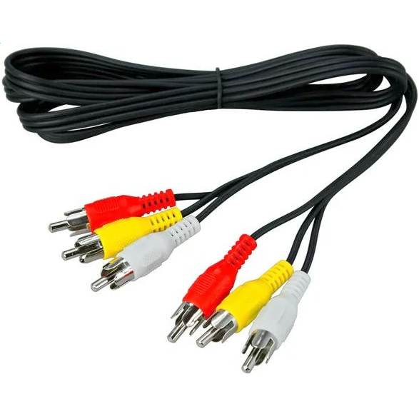 Кабель 3x RCA (M) - 3x RCA (M), 1.5м, Rexant 17-0202