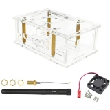 Корпус для одноплатного компьютера Orange Pi 5 Pro Acrylic Case