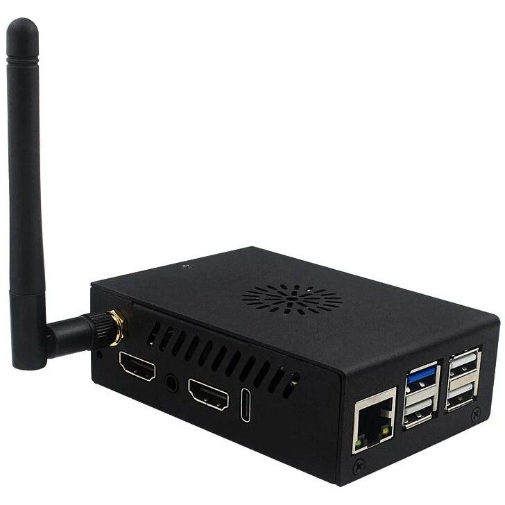 Корпус для одноплатного компьютера Orange Pi 5 Pro Metal Case