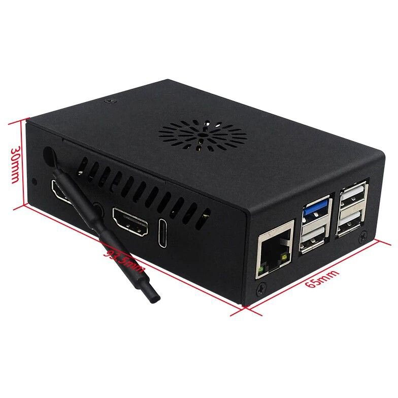 Корпус для одноплатного компьютера Orange Pi 5 Pro Metal Case - фото 2