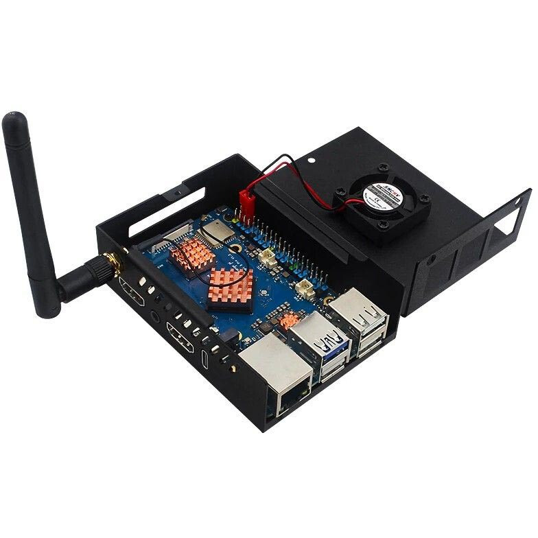 Корпус для одноплатного компьютера Orange Pi 5 Pro Metal Case - фото 4