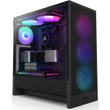Корпус NZXT H5 Flow RGB Black (CC-H52FB-R1)