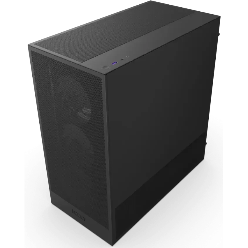 Корпус NZXT H5 Flow RGB Black - CC-H52FB-R1 - фото 2
