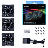 ..... Вентилятор для корпуса Lian Li UNI Fan TL LCD 120 Black (3 шт.) Б/У (G99.12TLLCD3B.(00/R0))
