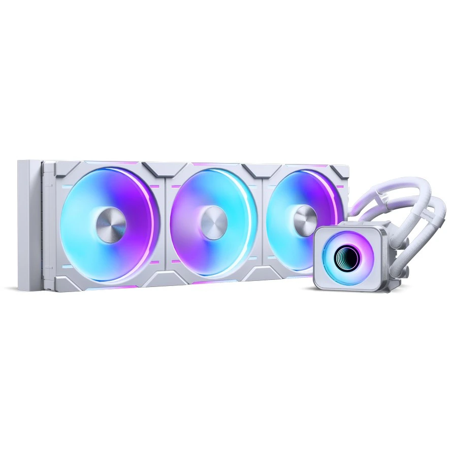 ..... Система жидкостного охлаждения Phanteks Glacier One 420D30 X2 White Б/У - PH-GO420D30_DWT02