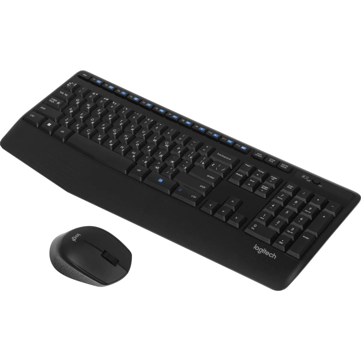 Клавиатура + мышь Logitech Wireless Combo MK345 Black (920-012925) - фото 4