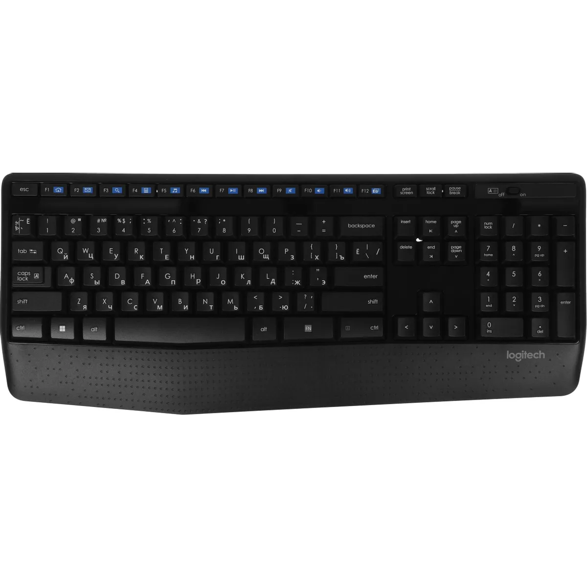 Клавиатура + мышь Logitech Wireless Combo MK345 Black (920-012925) - фото 2