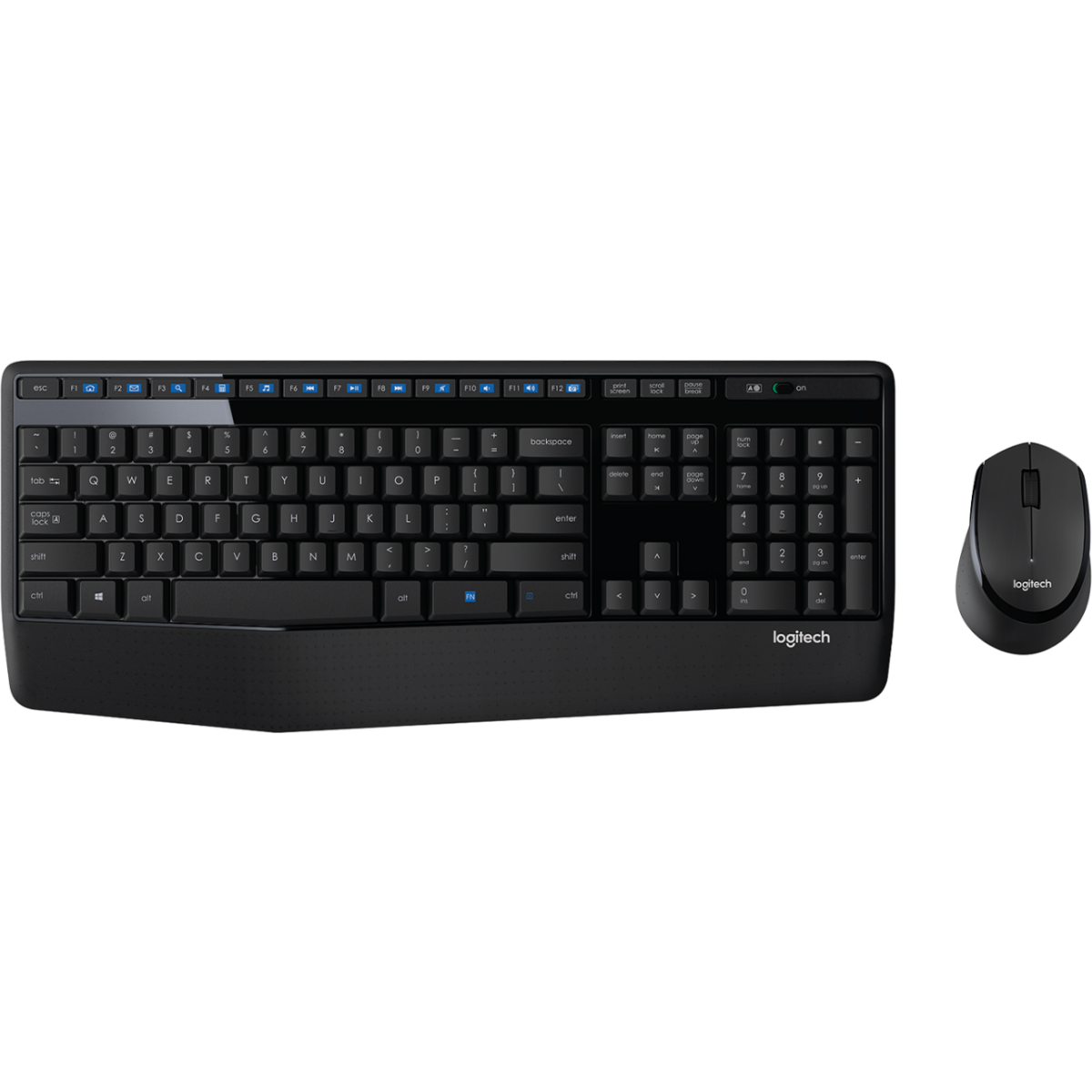 Клавиатура + мышь Logitech Wireless Combo MK345 Black (920-012925)